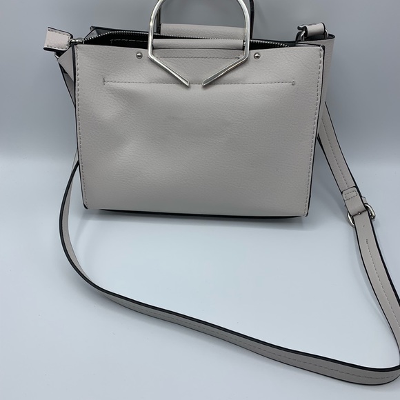 NWOT. Zara Mini Tote Bag with Metallic Handles. - Picture 6 of 8
